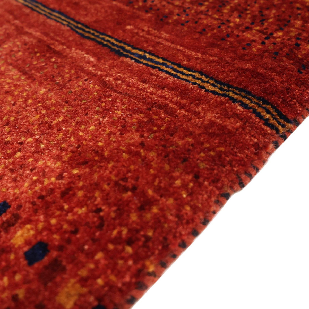 Tapis Gabbeh - Persan Kashkuli - 113 x 94 cm - multicolore