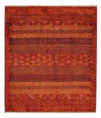 Tapis Gabbeh - Persan Kashkuli - 114 x 97 cm - multicolore