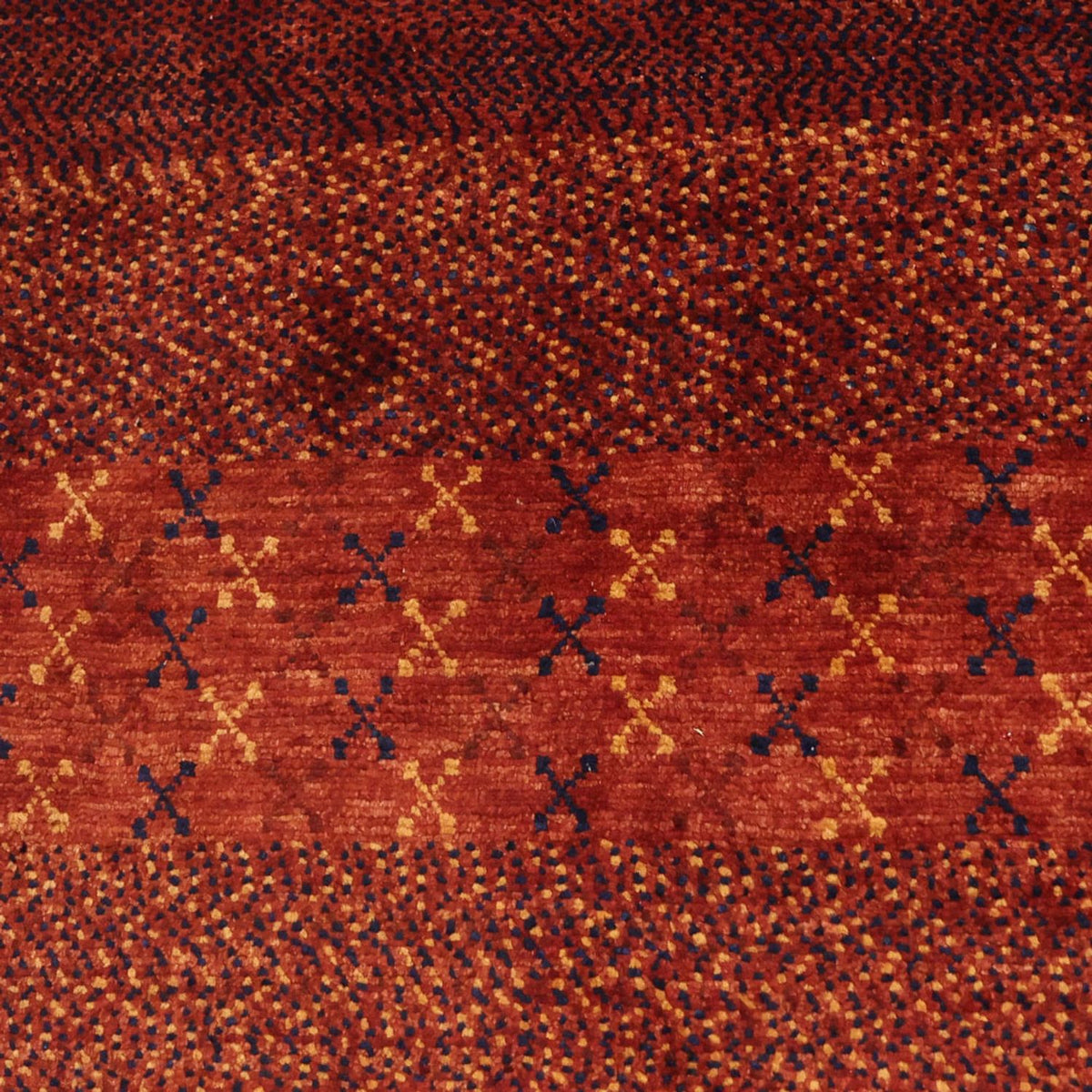 Tapis Gabbeh - Persan Kashkuli - 114 x 97 cm - multicolore
