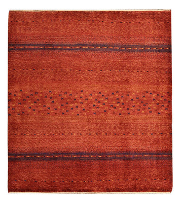 Tapis Gabbeh - Persan Kashkuli carré  - 116 x 102 cm - multicolore