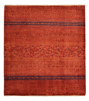 Gabbeh Teppich - Kaschkuli Perser quadratisch  - 116 x 102 cm - mehrfarbig