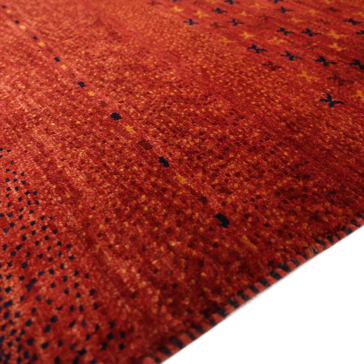 Tapis Gabbeh - Persan Kashkuli carré  - 116 x 102 cm - multicolore