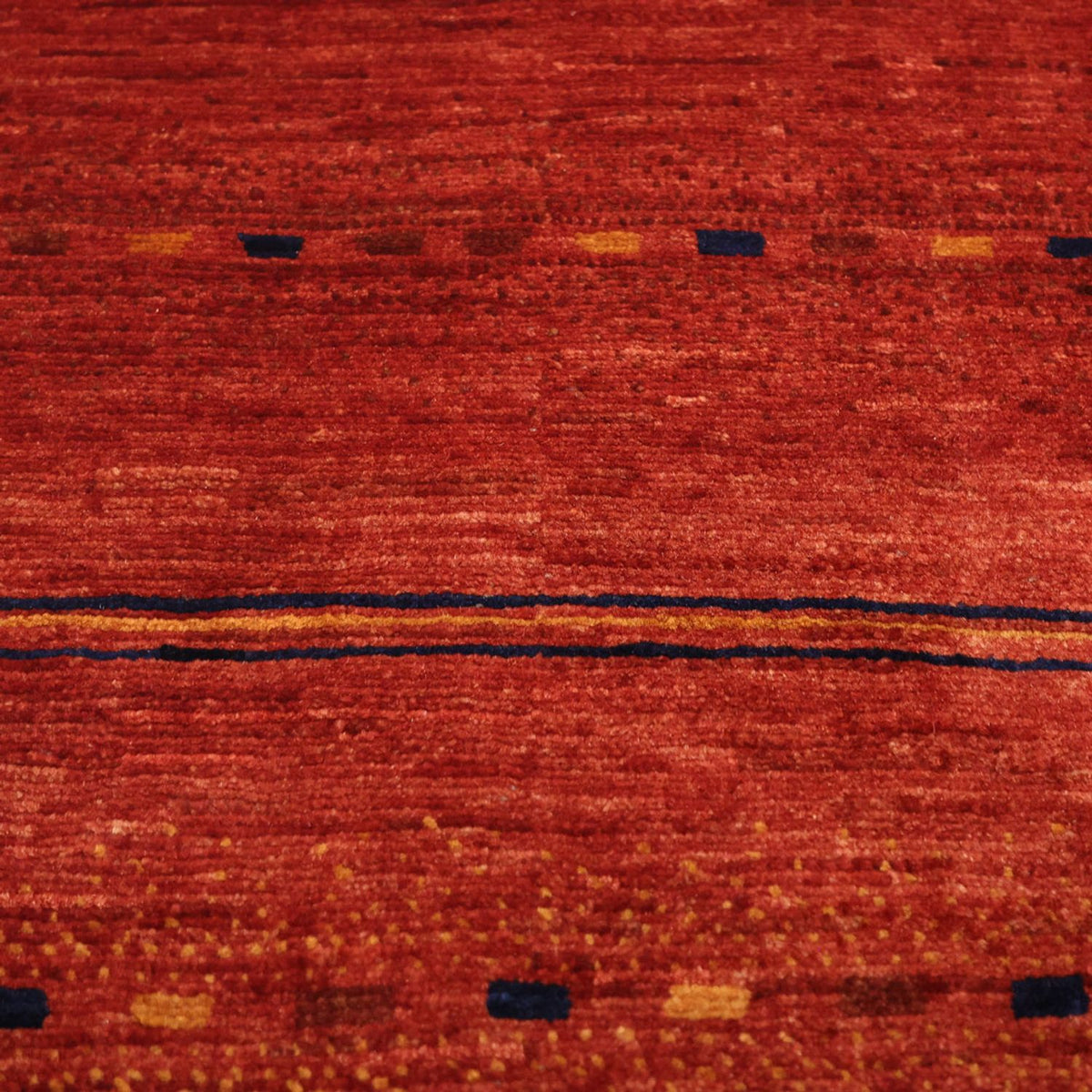 Tapis Gabbeh - Persan Kashkuli carré  - 112 x 102 cm - multicolore