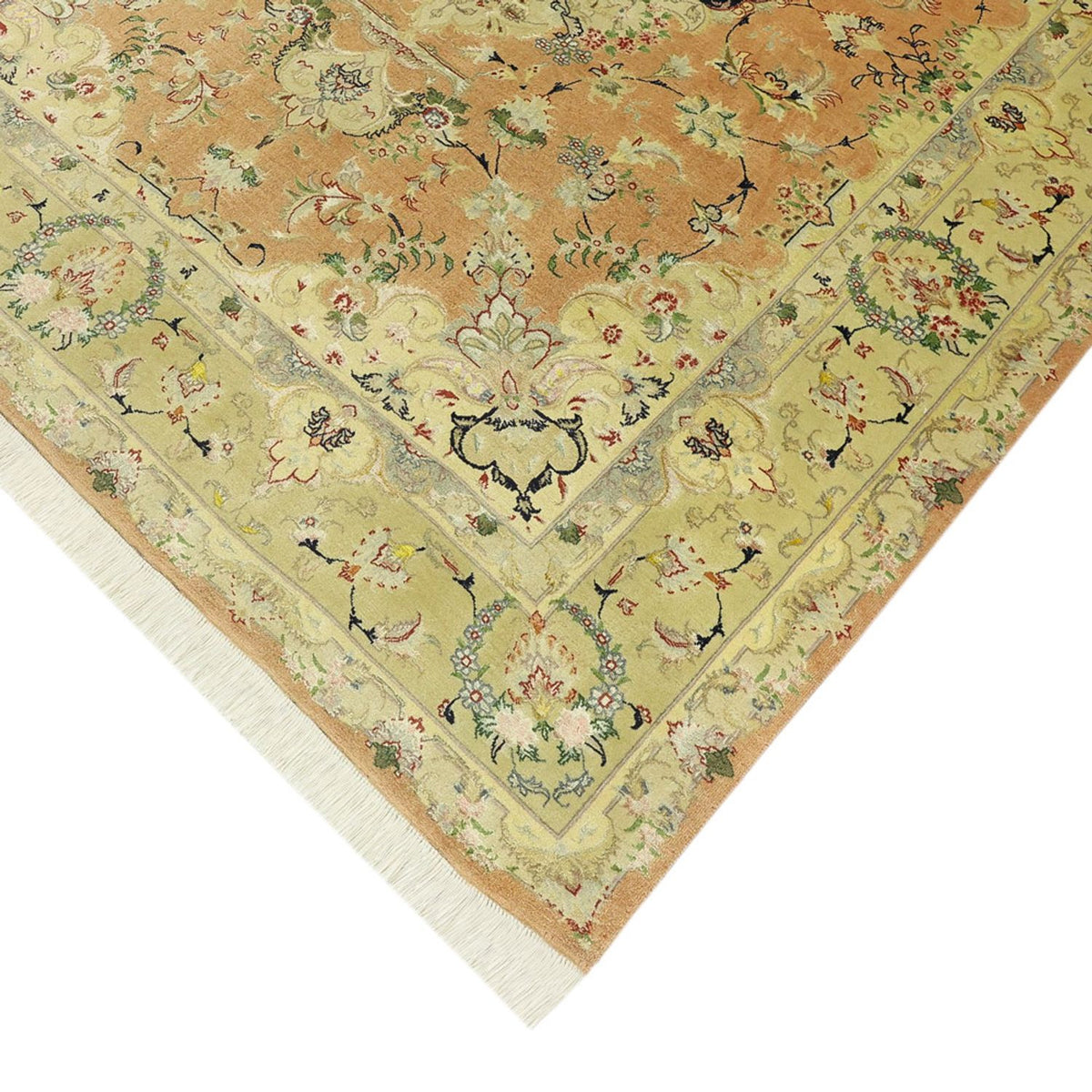 Tapis persan - Tabriz - Royal - Royal - 188 x 153 cm - sable