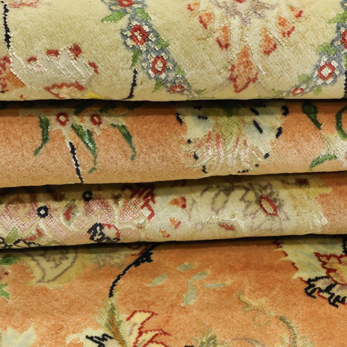 Tapis persan - Tabriz - Royal - Royal - 188 x 153 cm - sable