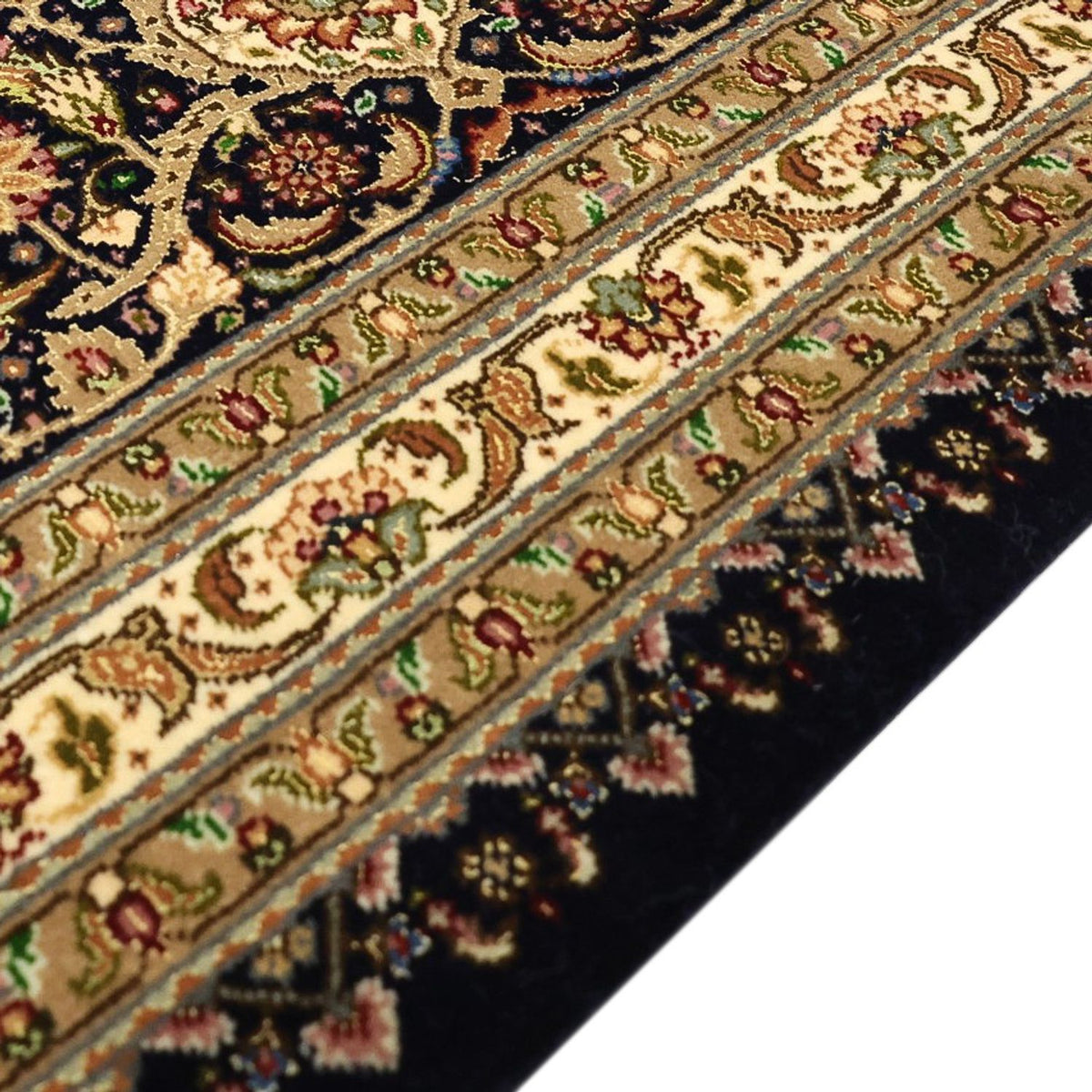 Tapis persan - Tabriz - Royal - Royal - 354 x 248 cm - marron foncé