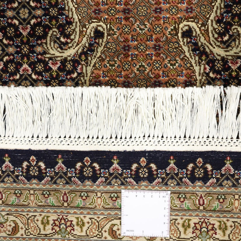 Tapis persan - Tabriz - Royal - Royal - 354 x 248 cm - marron foncé