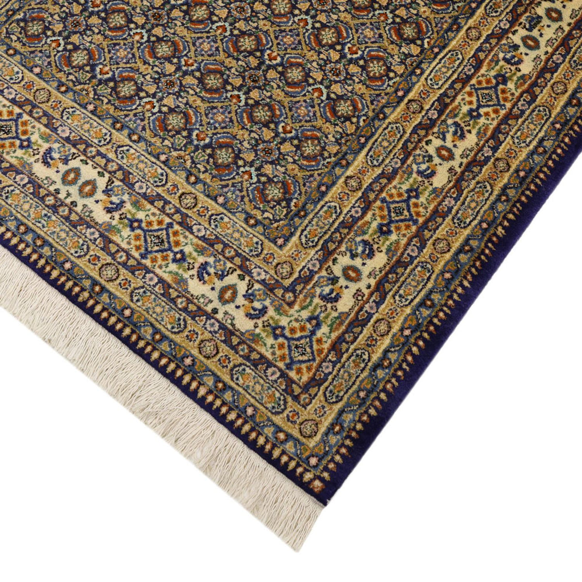 Tapis persan - Classique - 146 x 99 cm - vert foncé