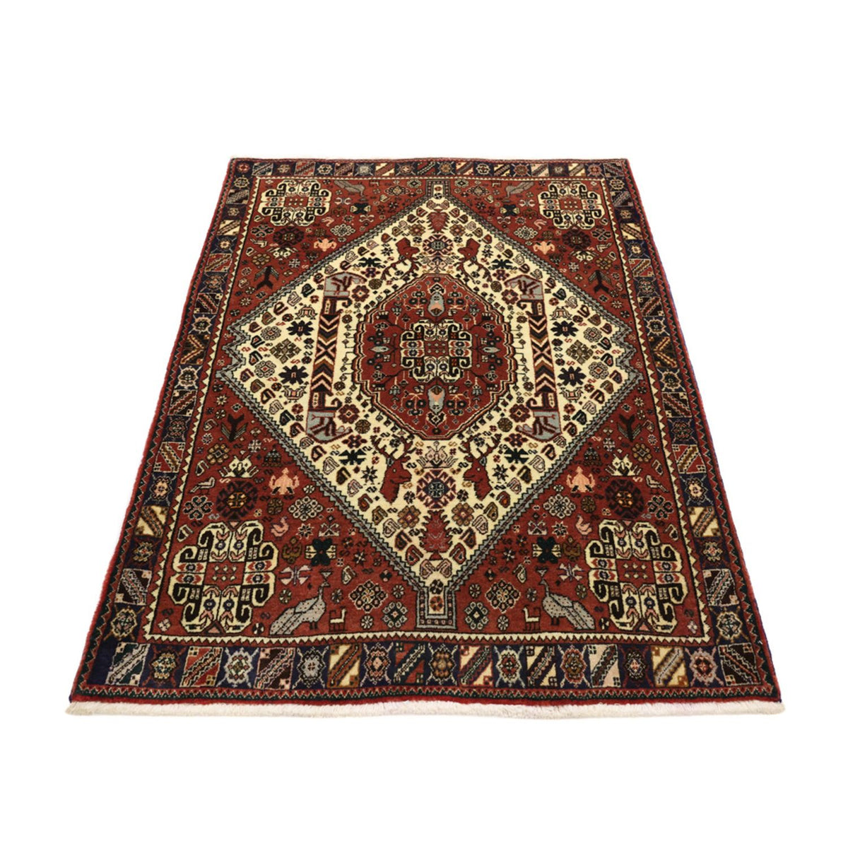 Tapis persan - Nomadic - 156 x 106 cm - multicolore