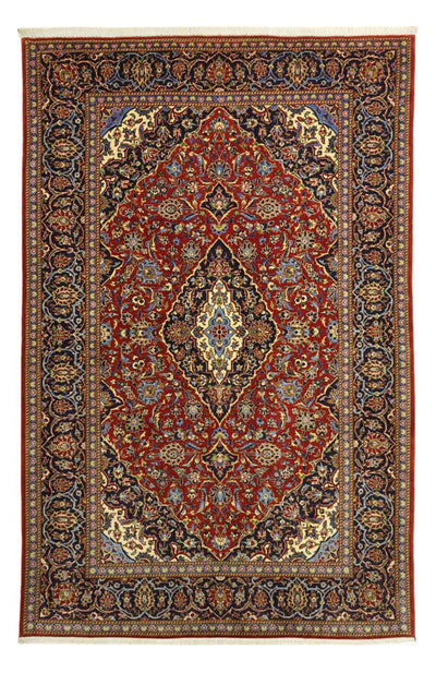 Tapis de Kashan Tapis 144x222cm - Tapis persan - rouge