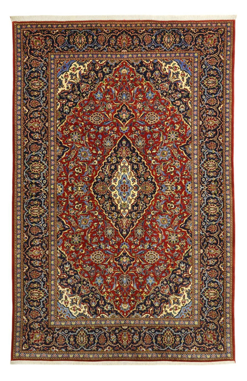 Tapis persan - Keshan - 222 x 144 cm - rouge