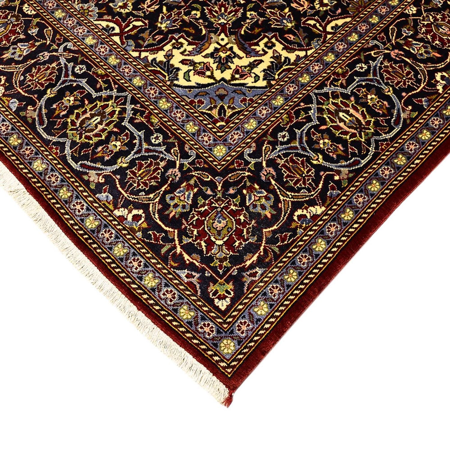 Tapis persan - Keshan - 222 x 144 cm - rouge