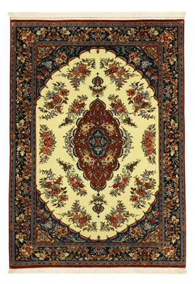 Tapis persan - Classique - 146 x 105 cm - crème