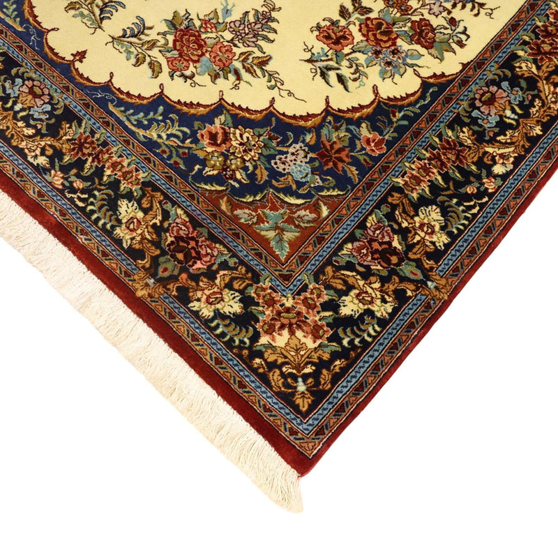 Tapis persan - Classique - 146 x 105 cm - crème