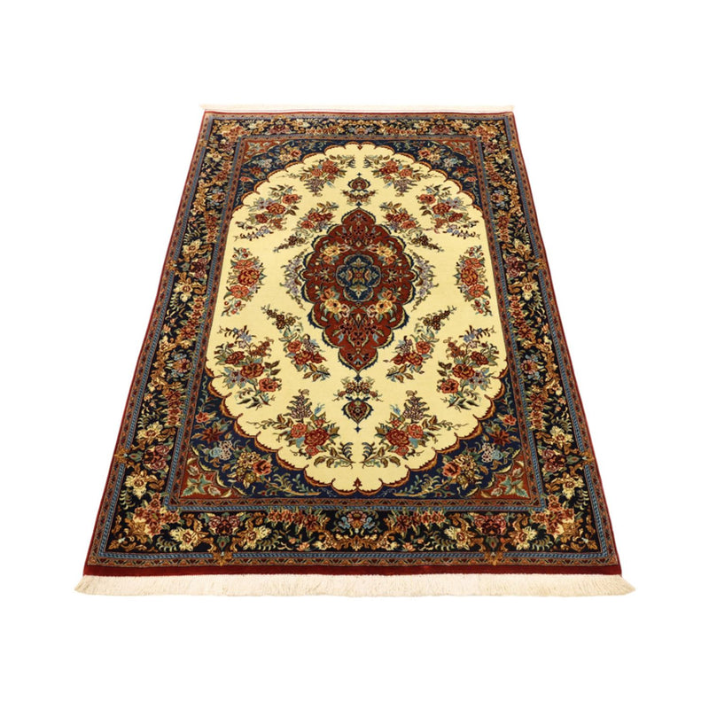 Tapis persan - Classique - 146 x 105 cm - crème