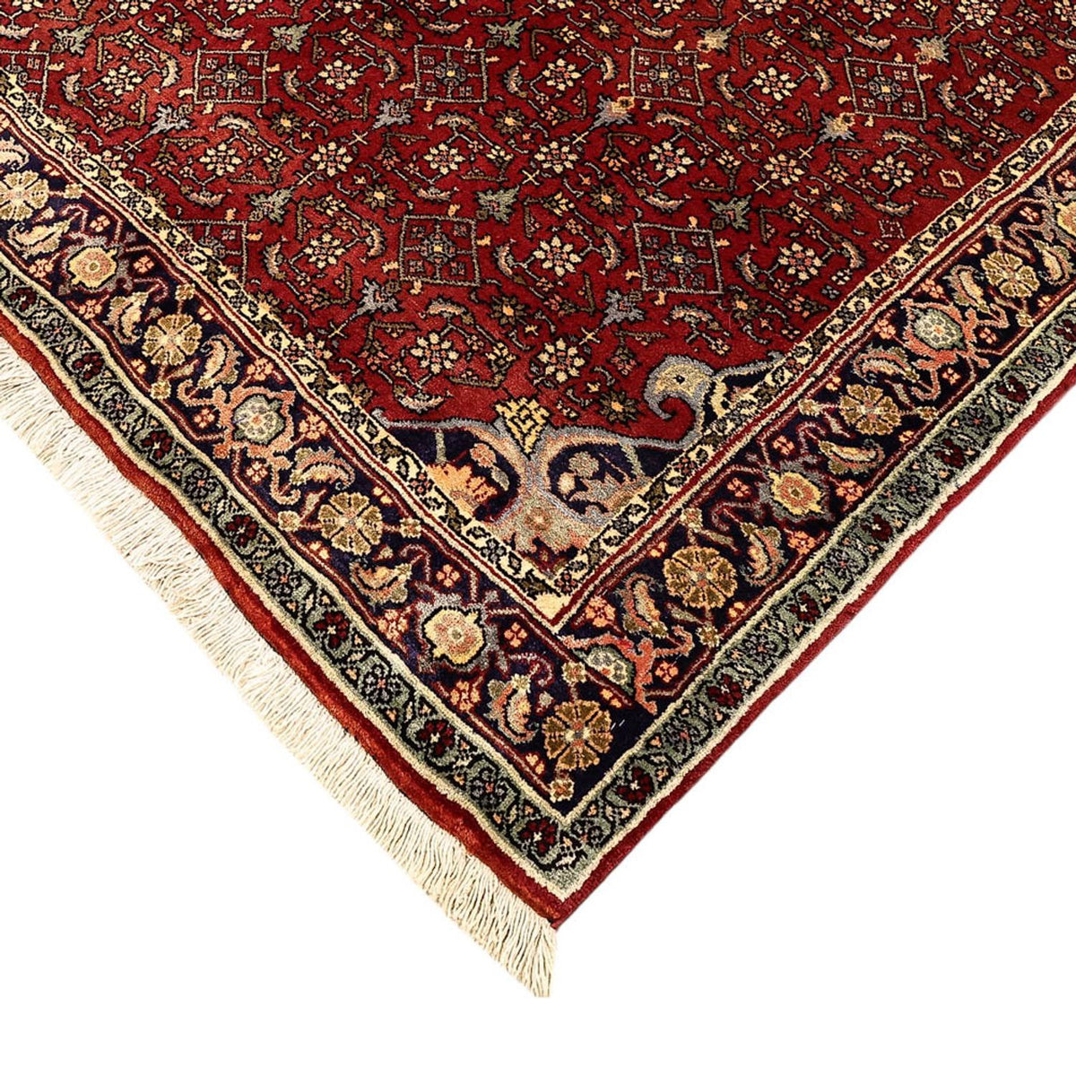 Tapis persan - Bidjar - 217 x 144 cm - rouge