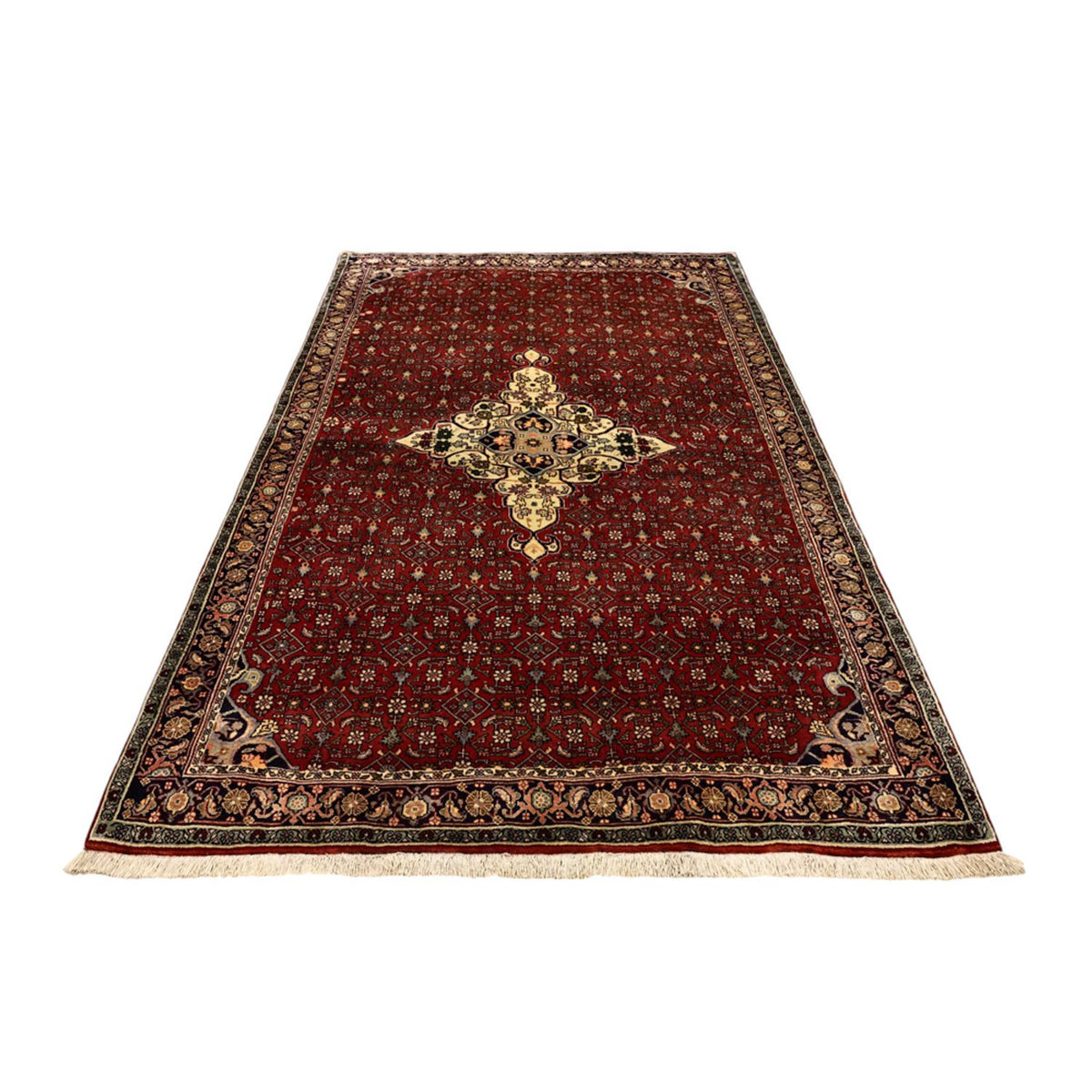 Tapis persan - Bidjar - 217 x 144 cm - rouge