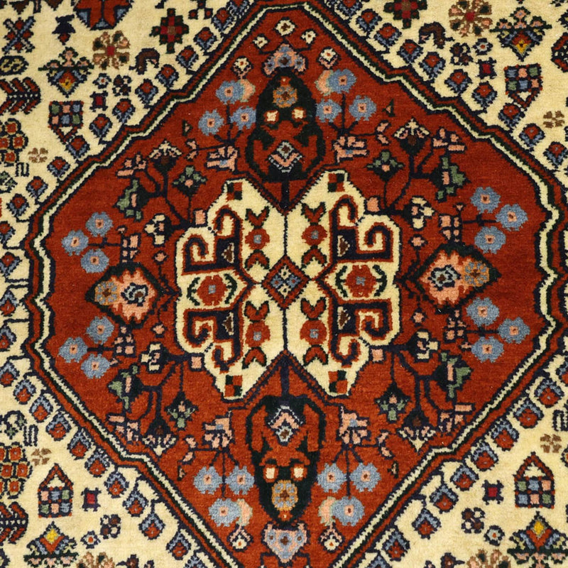 Tapis persan - Nomadic - 140 x 103 cm - crème