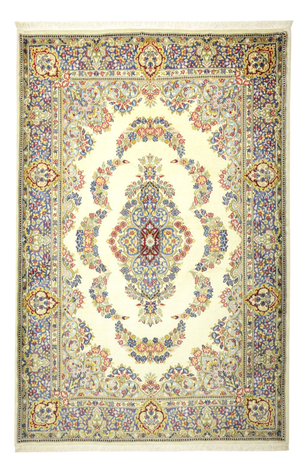 Tapis persan - Classique - Royal - 214 x 149 cm - crème