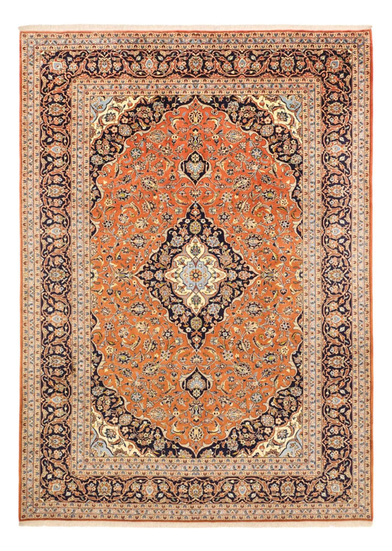 Tapis persan - Keshan - 347 x 251 cm - rouge clair