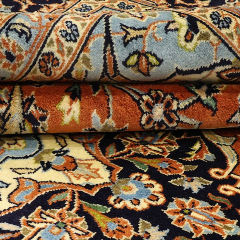 Tapis persan - Keshan - 347 x 251 cm - rouge clair