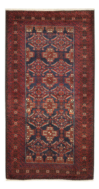 Tapis Belutsch - 192 x 105 cm - rouge foncé