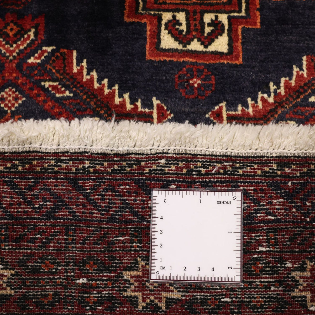 Tapis Belutsch - 192 x 105 cm - rouge foncé