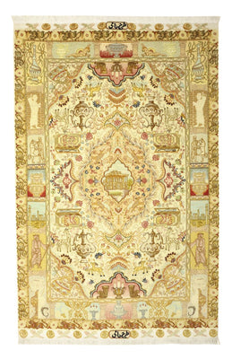 Tapis persan - Tabriz - Royal - Royal - 160 x 102 cm - sable