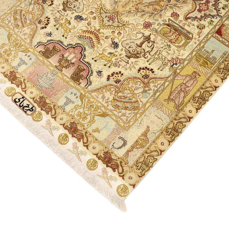 Tapis persan - Tabriz - Royal - Royal - 160 x 102 cm - sable