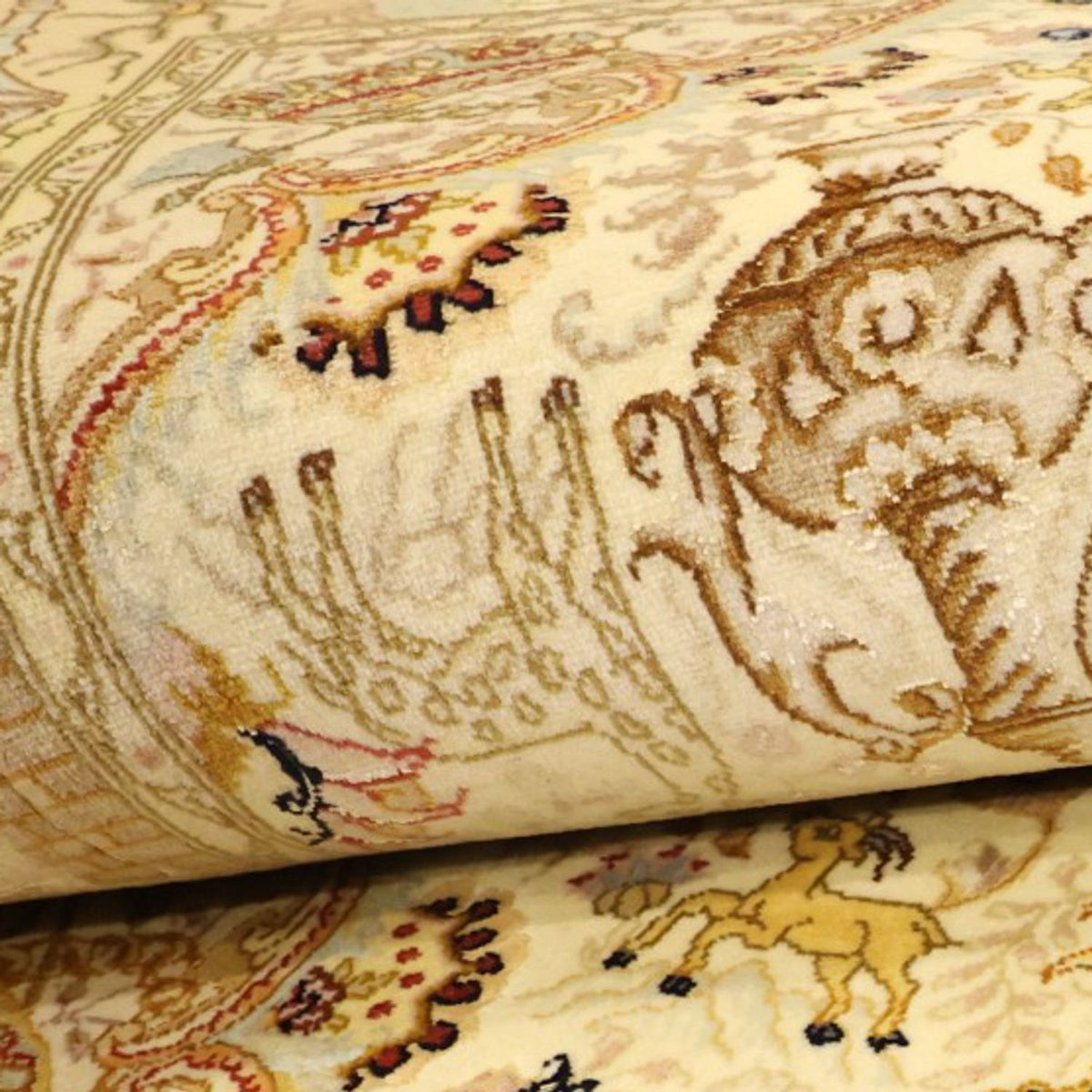 Tapis persan - Tabriz - Royal - Royal - 160 x 102 cm - sable