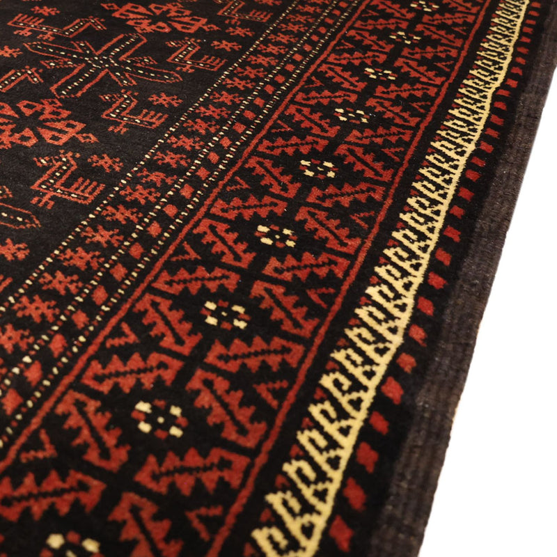 Tapis de couloir Tapis Belutsch - 197 x 105 cm - rouge foncé