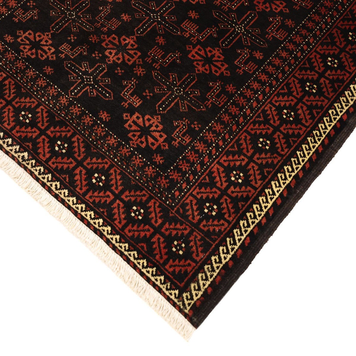 Tapis de couloir Tapis Belutsch - 197 x 105 cm - rouge foncé