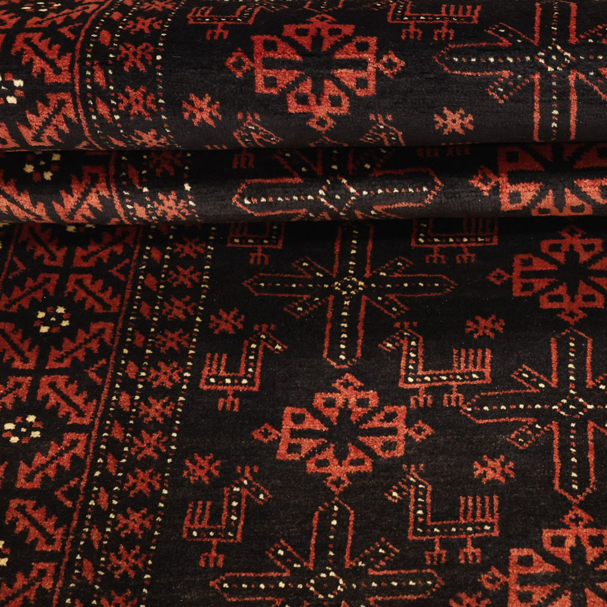 Tapis de couloir Tapis Belutsch - 197 x 105 cm - rouge foncé