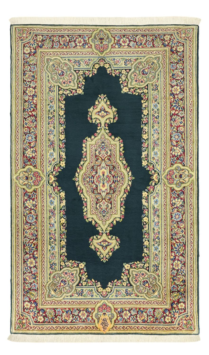 Tapis persan - Classique - 152 x 92 cm - bleu foncé