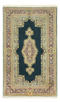 Tapis persan - Classique - 152 x 92 cm - bleu foncé