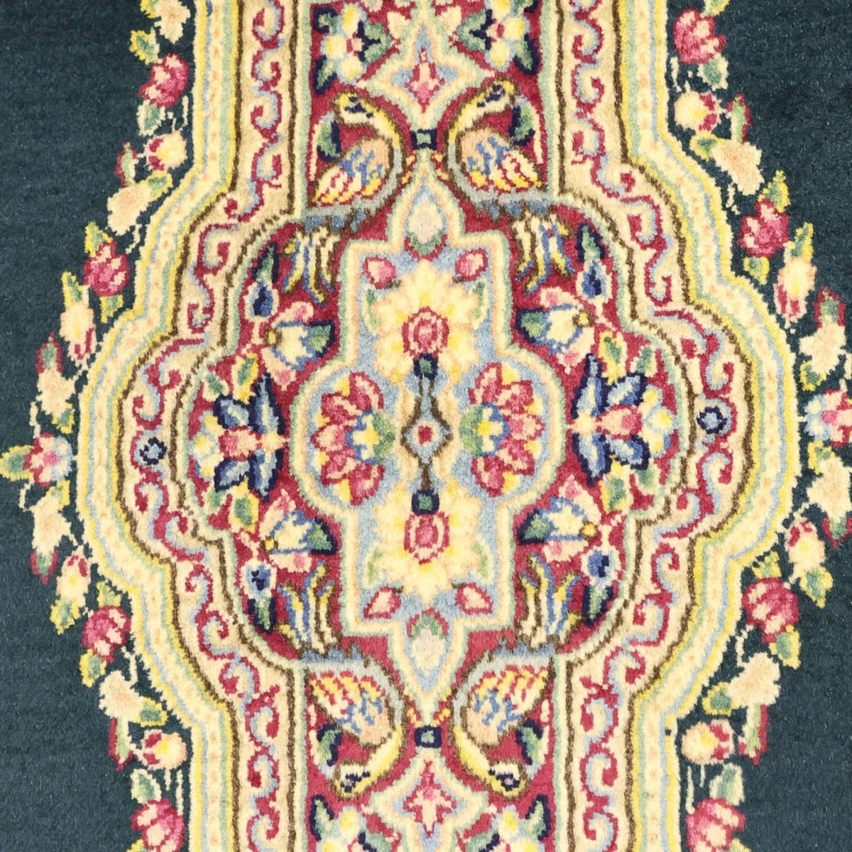 Tapis persan - Classique - 152 x 92 cm - bleu foncé