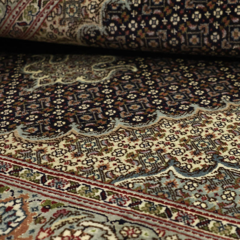 Tapis persan - Tabriz - Royal - 147 x 100 cm - beige foncé