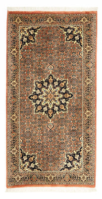 Tapis persan - Bidjar - 133 x 73 cm - beige foncé