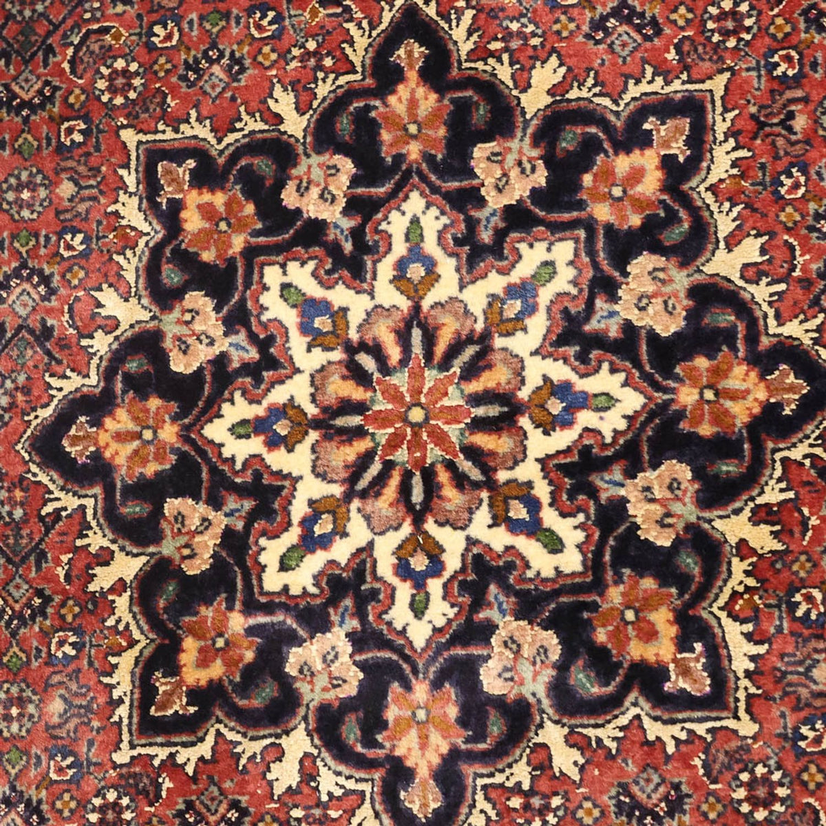 Tapis persan - Bidjar - 159 x 91 cm - rouille