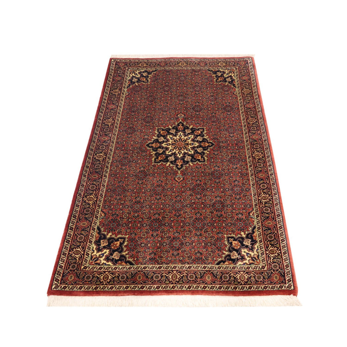 Tapis persan - Bidjar - 159 x 91 cm - rouille