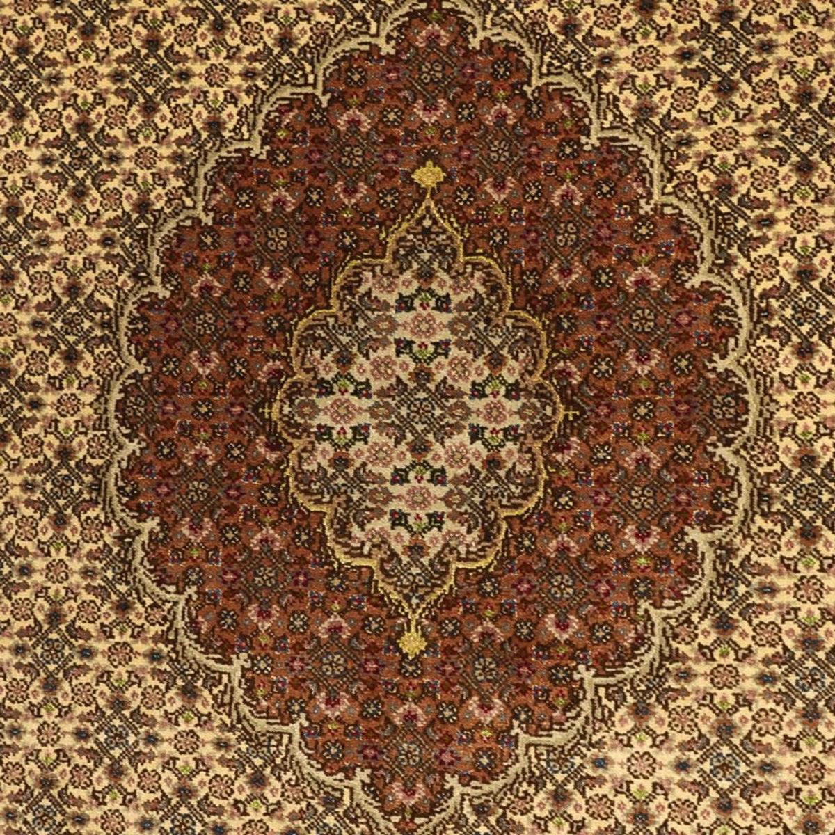 Tapis persan - Tabriz - Royal - Royal - 150 x 103 cm - sable