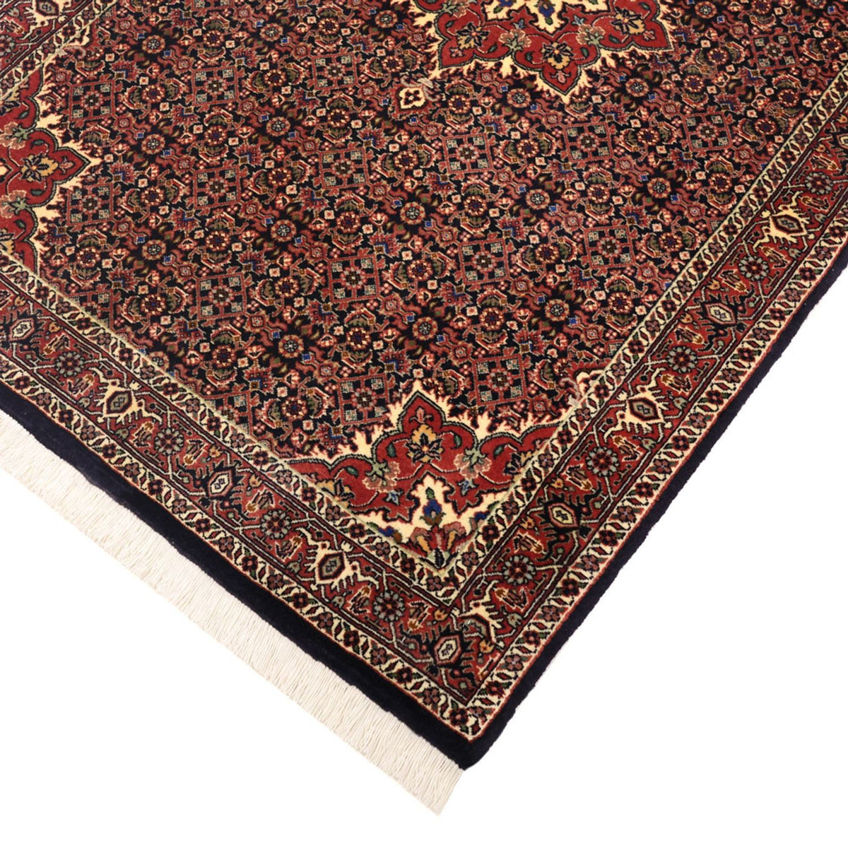 Tapis persan - Bidjar - 146 x 90 cm - beige foncé