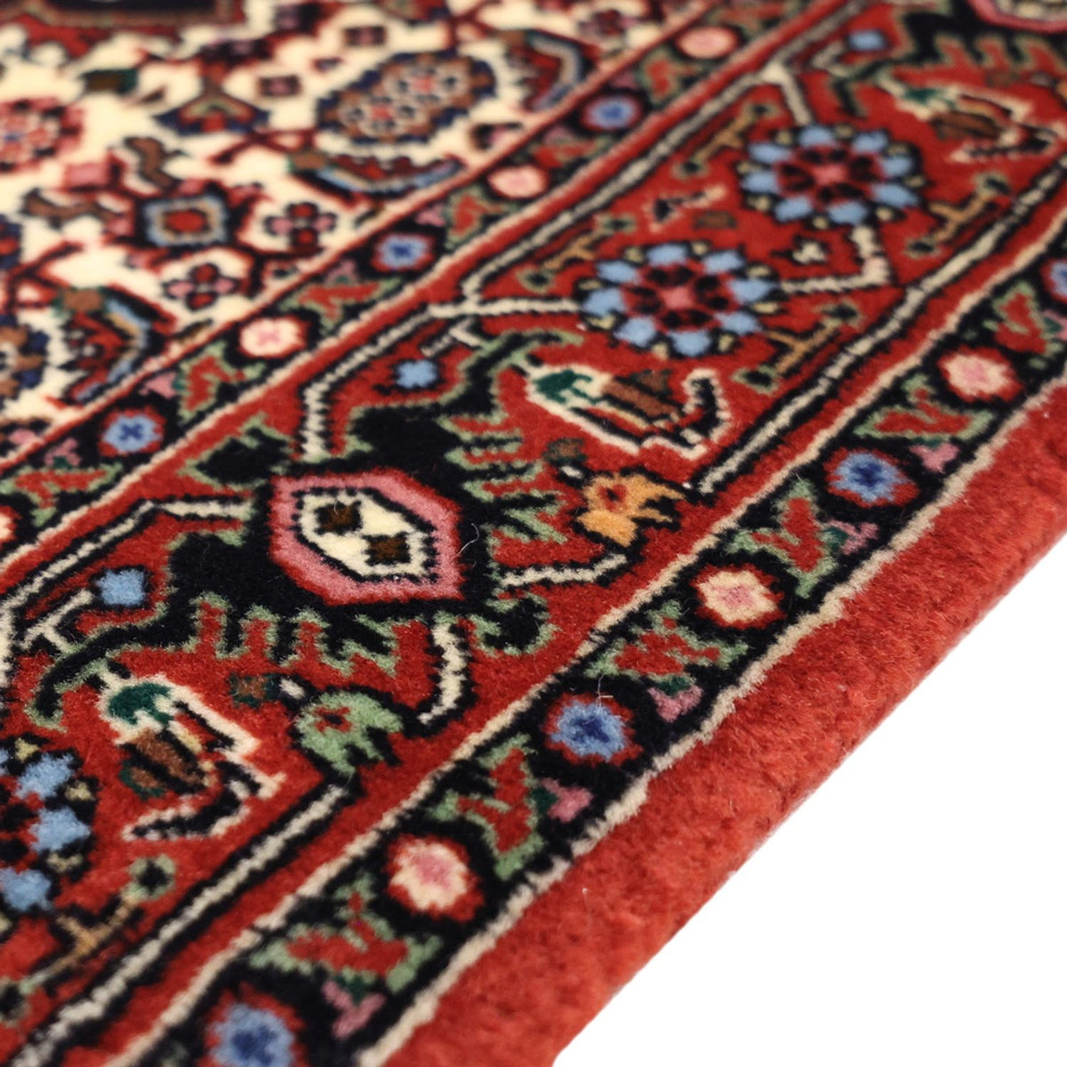 Tapis persan - Bidjar - 137 x 72 cm - beige foncé