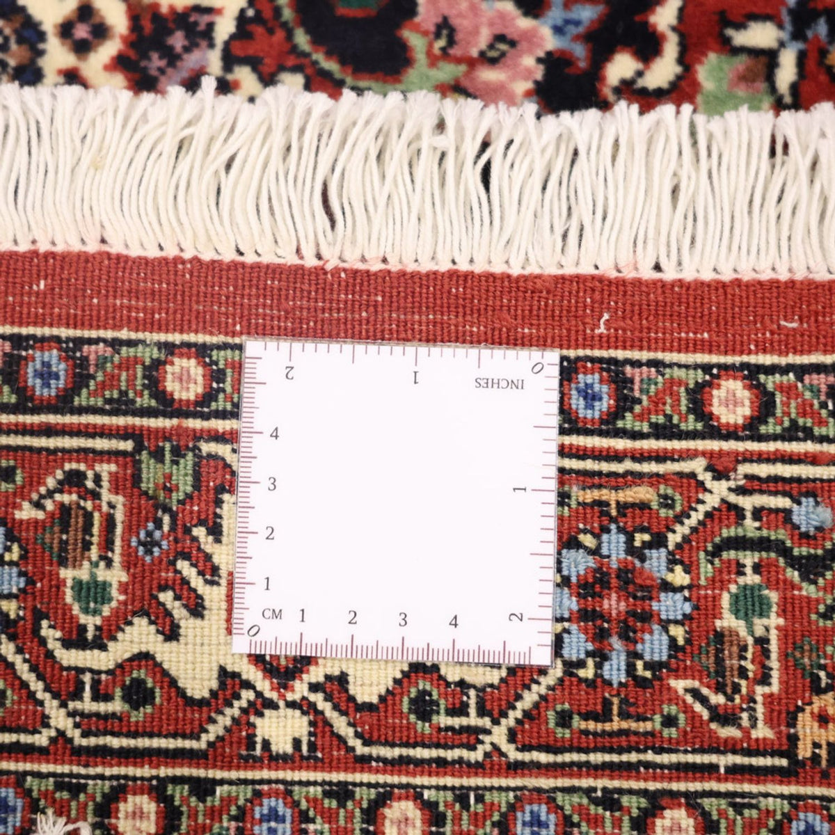 Tapis persan - Bidjar - 137 x 72 cm - beige foncé