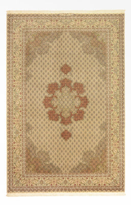 Tapis persan - Tabriz - 300 x 201 cm - beige clair