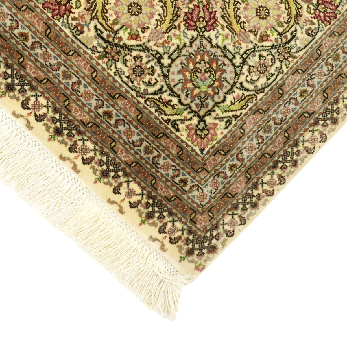 Tapis persan - Tabriz - 300 x 201 cm - beige clair