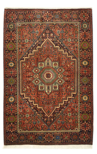 Tapis persan - Nomadic - 156 x 103 cm - terracotta