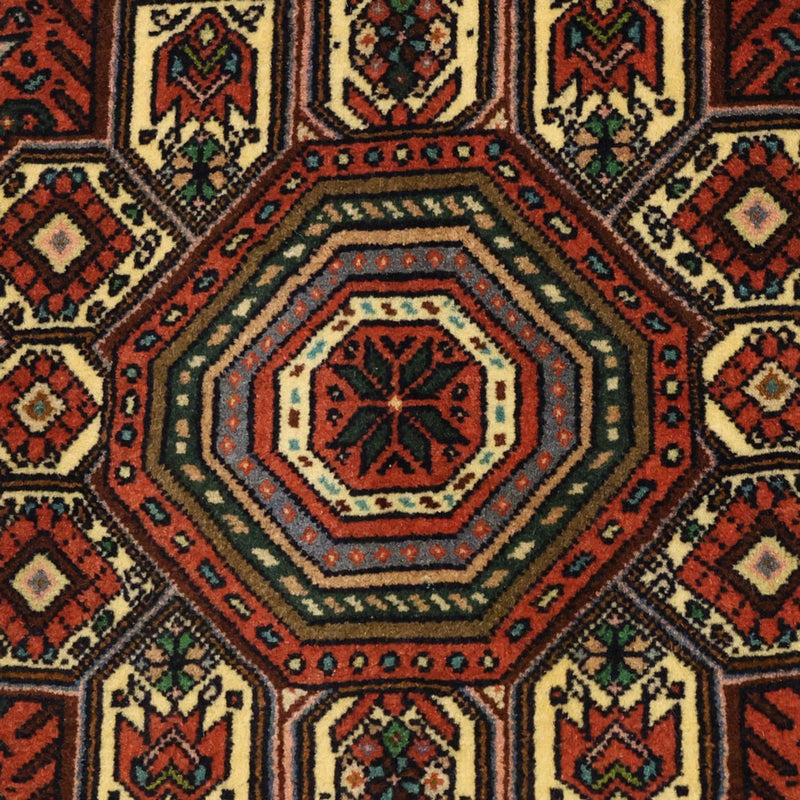 Tapis persan - Nomadic - 156 x 103 cm - terracotta