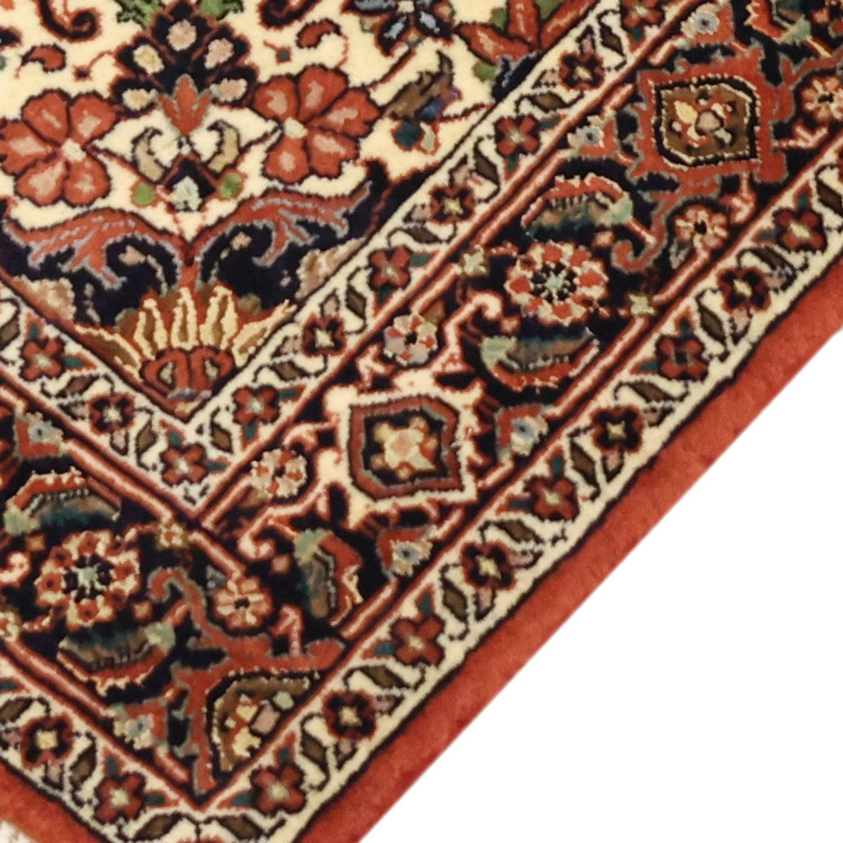 Tapis persan - Bidjar - 141 x 89 cm - beige foncé