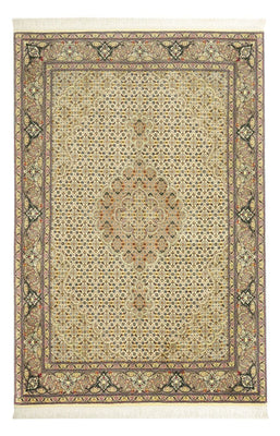 Tapis persan - Tabriz - Royal - 152 x 101 cm - vert olive